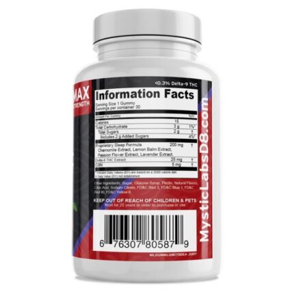 30ct Delta 8 Sleep Gummies