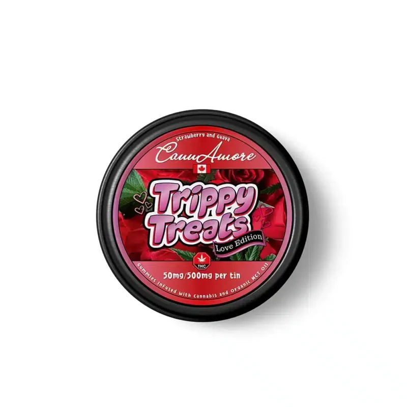 Strawberry & Guava Gummies by Trippy Treats (500mg)