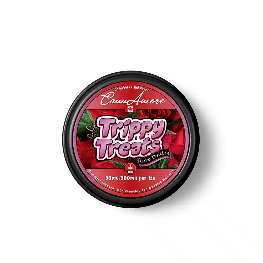Trippy-Treats-Strawberry-and-Guava-Love-Australia Strawberry & Guava Gummies by Trippy Treats (500mg)