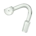 Trough Nail Quartz Banger | 14mm Male Joint | 14mm OD | 2mm Thickness - Image 2