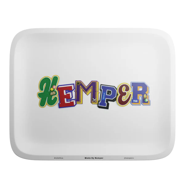 01-Hemper-Varsity-Small-Rolling-Tray Varsity Rolling Tray - Image 1