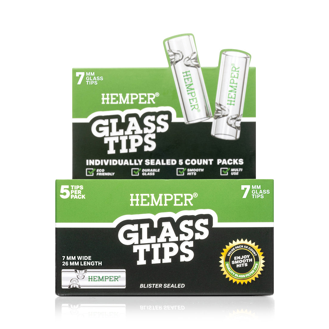 Glass Filter Tips 7mm | Display - Image 1
