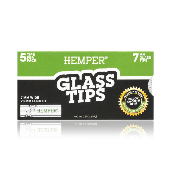 Glass Filter Tips 7mm | 5 Pack - Image 2