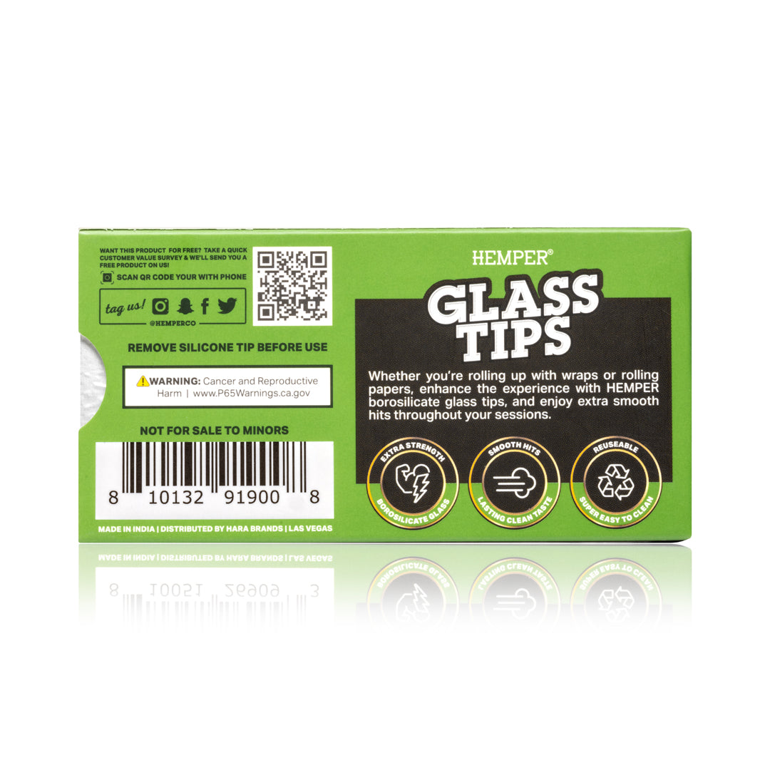Glass Filter Tips 8mm | 5 Pack - Image 4