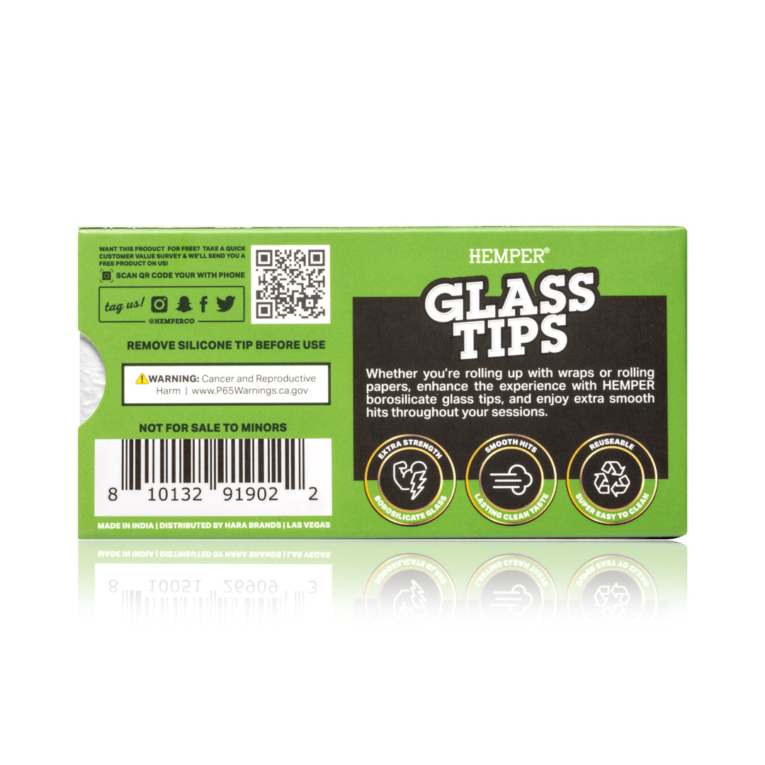 Glass Filter Tips 9mm | 5 Pack - Image 3