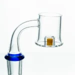 Thermochromic Core Reactor Quartz Banger | High Airflow | 14mm Male Joint | 25mm OD | 2mm Thickness