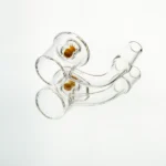 Thermochromic Core Reactor Quartz Banger | High Airflow | 14mm Male Joint | 25mm OD | 2mm Thickness - Image 2