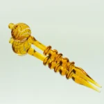 Bubble Head Glass Dab Tool & Carb Cap