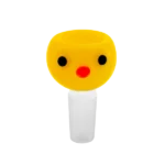 Ducky Glass Flower Bowl