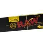 RAW - Classic Black Filter Tips 50ct