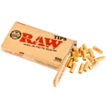RAW Pre Rolled Filter Tips Tin - 100ct