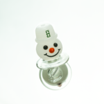 Snowman Glass Carb Cap - Image 2