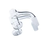 Terp Slurper Long Neck Quartz Banger | Fully Welded High Airflow | 14mm Male Joint | 28mm OD | 2mm Thickness