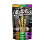 Black Bunker THC Doob Toob Pre-Rolls – 3ct