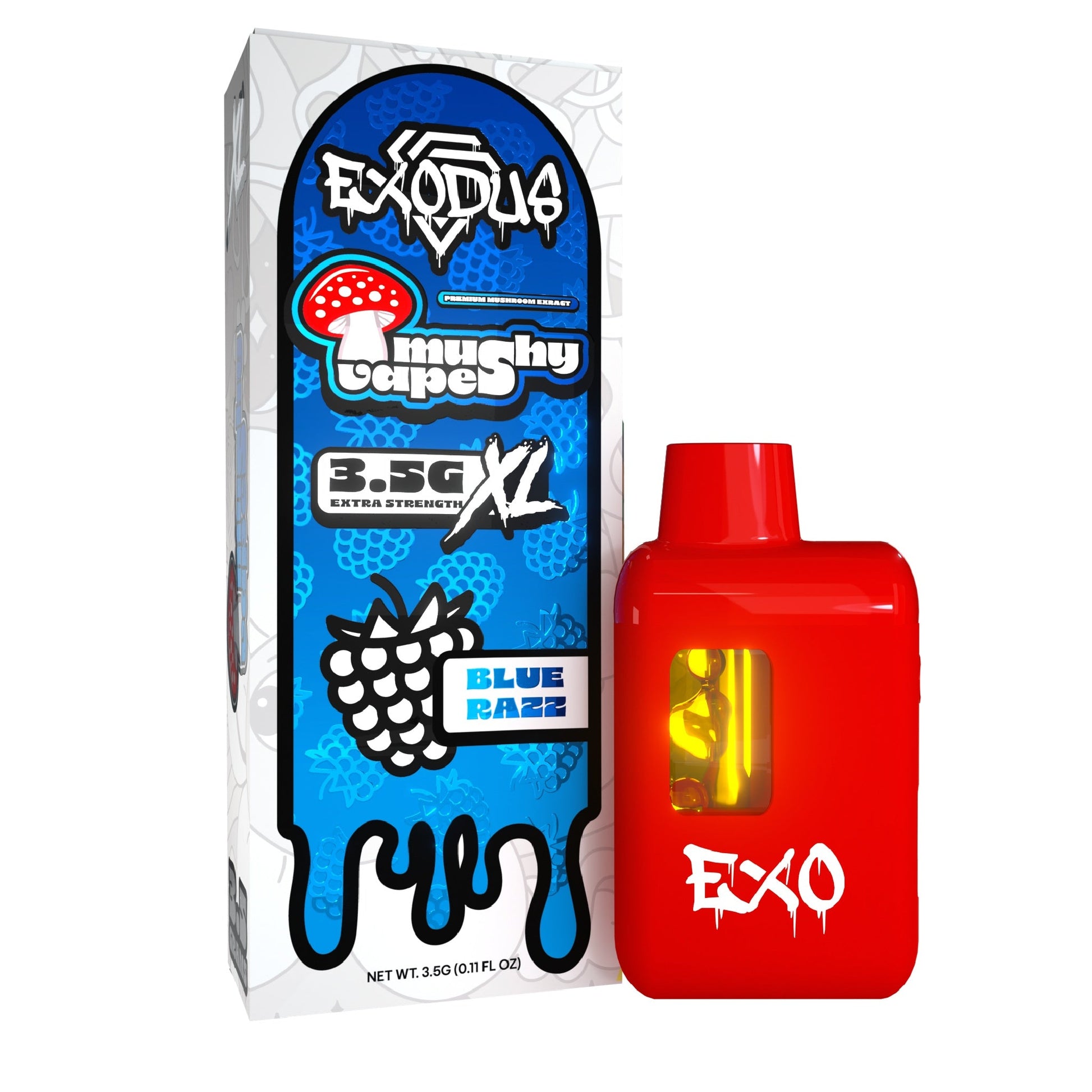 exodus-mushy-premium-mushroom-xl-vaporizer-3500mg-1215120381 Exodus Mushy Premium Mushroom XL Vaporizer - 3500mg - Image 1