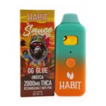 Habit Live Resin THC-A Vaporizer - 2000mg - Image 4