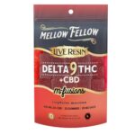 Mellow Fellow Delta 9 CBD Raspberry Macaron Gummies 400mg