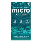 Micro Dot Mushroom Squares Gourmet Chocolate Bars - 8g - Image 4