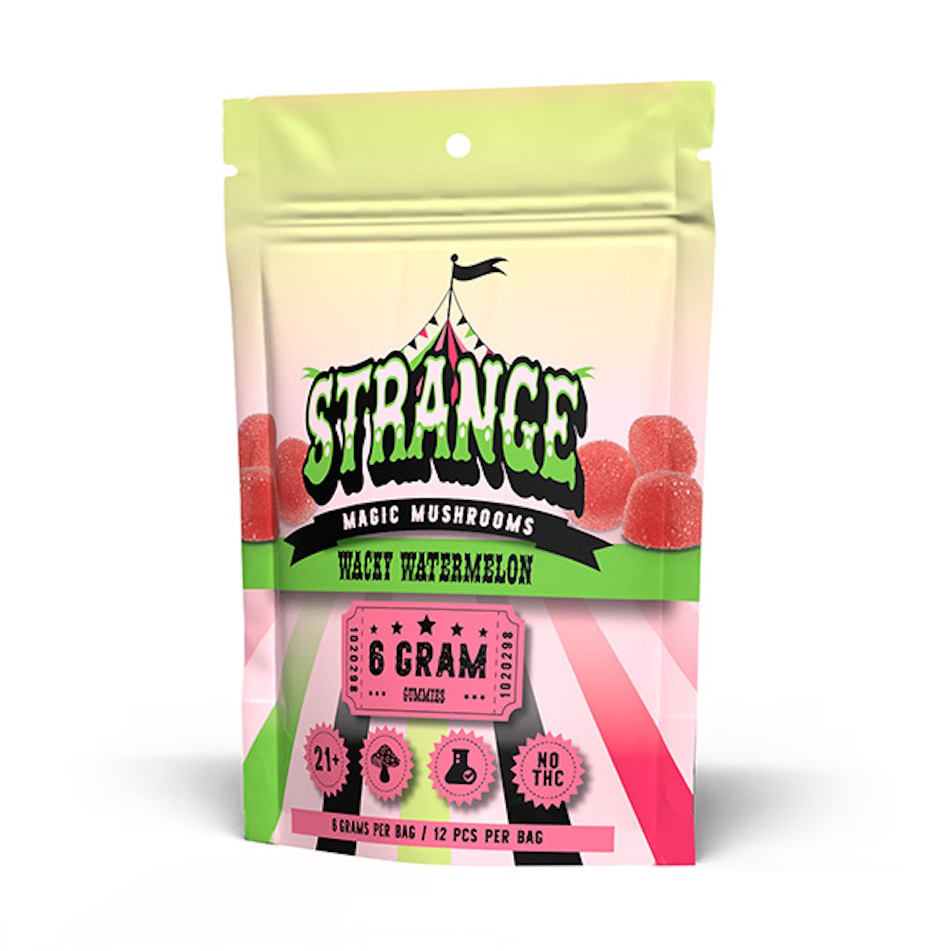 strange-magic-mushroom-wacky-watermelon-gummies-6000mg-1216719186 Strange Magic Mushroom Wacky Watermelon Gummies - 6000mg - Image 1