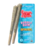 Sugar Rush Premium Exotic THCA Pre Rolls – 5g – Bubblegum