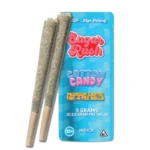 Sugar Rush Premium Exotic THCA Pre Rolls – 5g – Cotton Candy