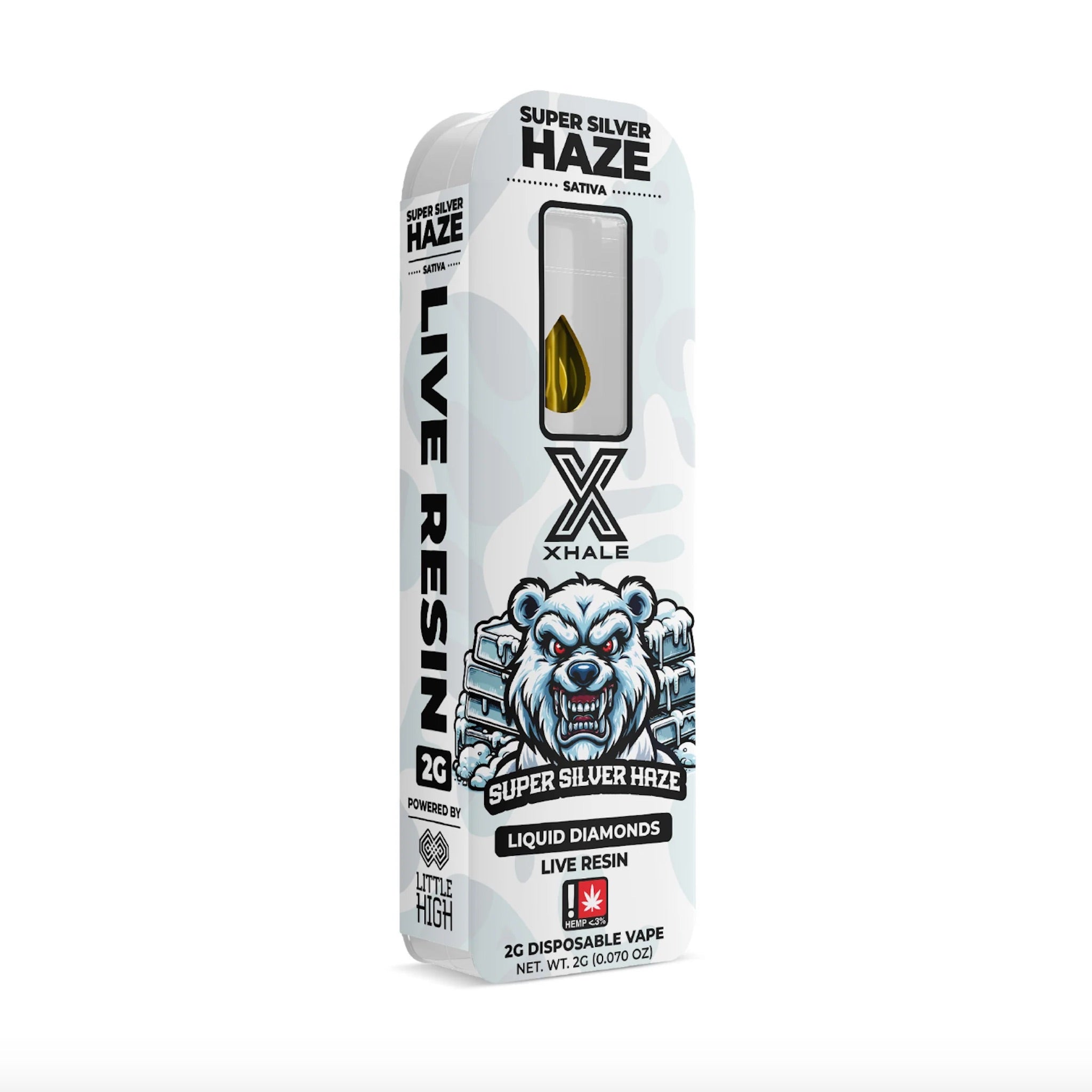 xhale-live-resin-thc-a-vaporizer-2000mg-37949264232527 Xhale Live Resin THC-A Vaporizer - 2000mg - Image 1