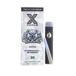 Xhale Live Resin THC-A Vaporizer - 2000mg + .5g Joint - Image 3