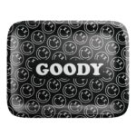 Goody Glass - Black Pattern Face Rolling Tray - Image 5