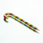 Candy Cane Glass Dab Tool - Image 8